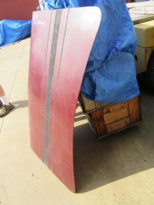 1967-69 Barracuda Notchback or Convertible Decklid DL# 174 - Mopar Used A-Body