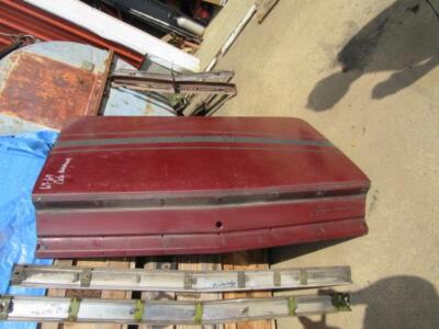 1967-69 Barracuda Notchback or Convertible Decklid DL# 174 - Mopar Used A-Body