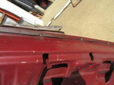 1967-69 Barracuda Notchback or Convertible Decklid DL# 174 - Mopar Used A-Body