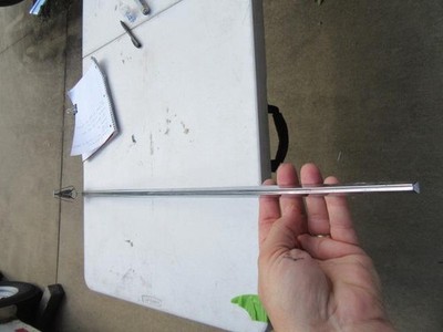 64 Plymouth Fury & Sport Fury Hood Spear Moulding Good Used MOPAR 2417711 C-Bod