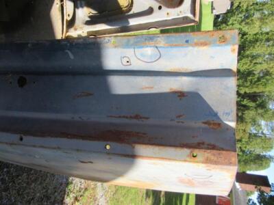 1967-69 Notchback Barracuda Decklid DL# 206 Mopar- Used A-Body