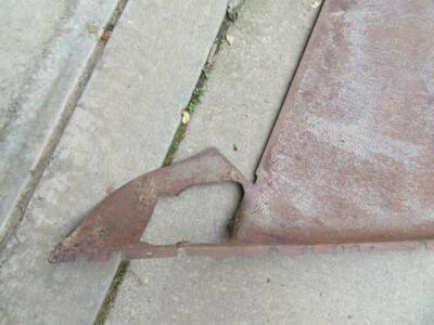 1967-69 Original Barracuda Fastback Rear Steel Interior Panels A-Body-Used Mopar