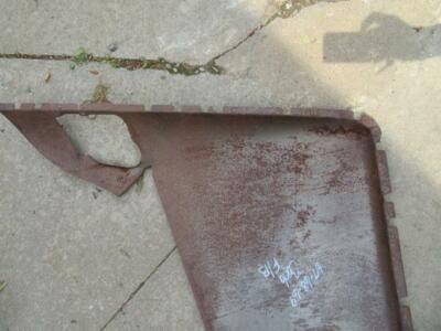 1967-69 Original Barracuda Fastback Rear Steel Interior Panels A-Body-Used Mopar