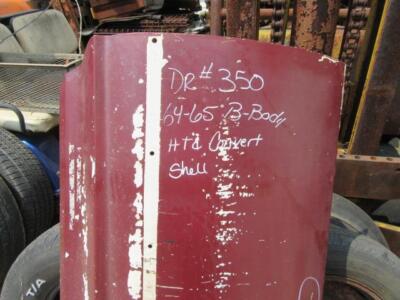 64-65 B-Body Hard Top & Conv. Passenger's Side Door Shell  Dr # 350 Used- Mopar