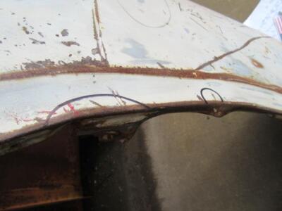 1968 Barracuda Driver's Side Fender A-Body F # 461 Mopar Used