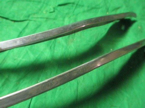 68 69 70 Charger Pair Front Wheel Lip Mouldings Used MOPAR