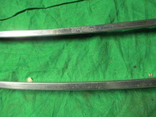 68 69 70 Charger Pair Front Wheel Lip Mouldings Used MOPAR