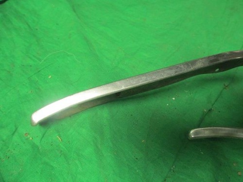 68 69 70 Charger Pair Front Wheel Lip Mouldings Used MOPAR