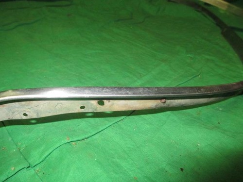 68 69 70 Charger Pair Front Wheel Lip Mouldings Used MOPAR