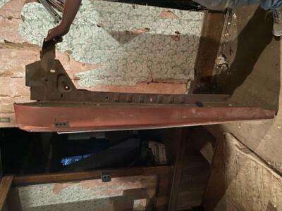 1968 Dodge Dart Drivers Left Fender 68 Mopar Used #129