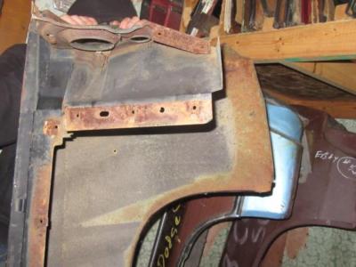 1968 Satellite Roadrunner GTX Drivers Side Fender Mopar Used Dodge OH55