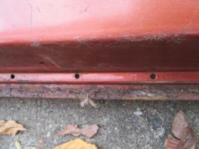 69-70 B-Body Drivers Left Door Dr# 78 Dodge Plymouth MOPAR