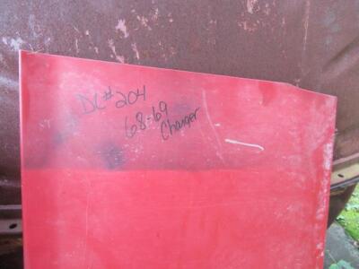 1968-69 Dodge Charger Deck Lid DL# 204 Mopar - Used B-Body