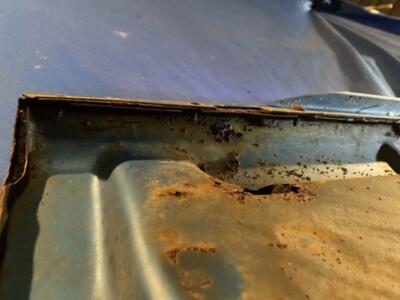 1968-69 Dodge Coronet B-Body Flat Hood H#33 Mopar