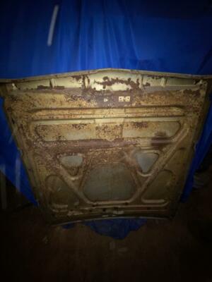 1968-69 Dodge Coronet Flat B-Body Hood H#36 Mopar