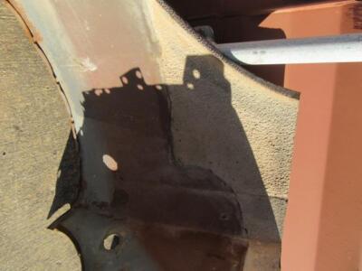 1968-70 Plymouth RR, Satellite, GTX Fender Dog Leg Patch B-Body Mopar- Used