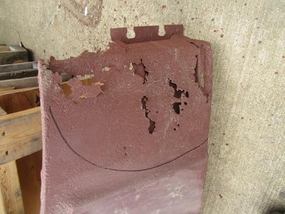 1969 Barracuda Passenger's Side Fender B-Body F # 463 Mopar Used