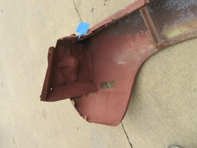1969 Barracuda Passenger's Side Fender B-Body F # 463 Mopar Used