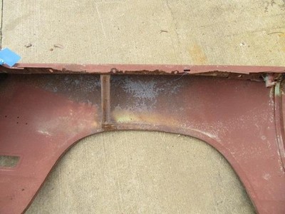 1969 Barracuda Passenger's Side Fender B-Body F # 463 Mopar Used