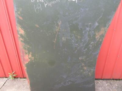 1969 Plymouth B-Body Decklid Used Mopar DL #142