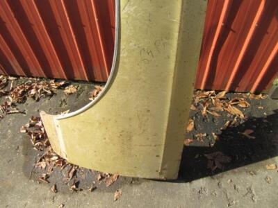 1969 Plymouth Fender Driver's Side F# 395 Mopar- Used B-Body- Rear 2/3 of fender