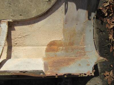 1969 Plymouth Fender Driver's Side F# 395 Mopar- Used B-Body- Rear 2/3 of fender
