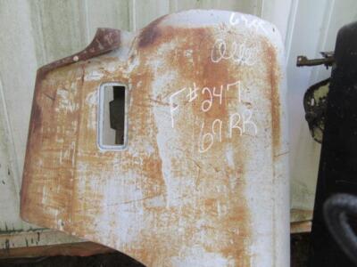 1969 Plymouth Road Runner Driver's Side Fender F # 247 Mopar B-Body Used