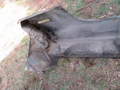 1969 Plymouth Road Runner Driver's Side Fender F # 247 Mopar B-Body Used