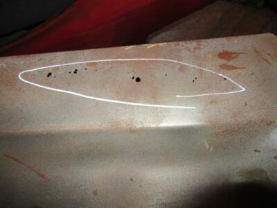 1969 Plymouth Roadrunner /GTX/ Satellite Decklid DL # 155 Mopar Used