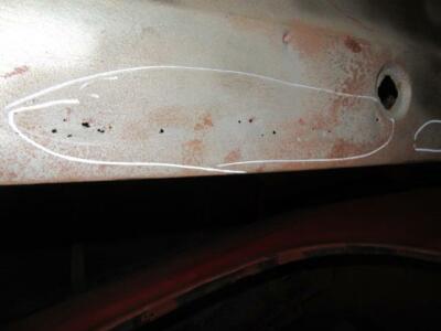 1969 Plymouth Roadrunner /GTX/ Satellite Decklid DL # 155 Mopar Used