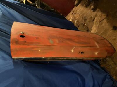 1969-70 Dodge Charger Left Drivers Side Door 69-70 Mopar - Used Dr #13