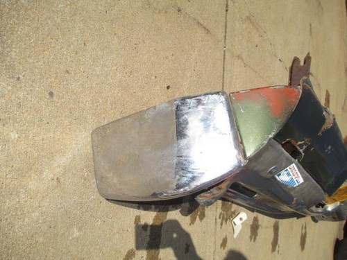 1970 70 Sport Fury GT Rear Bumper With Valance & Brackets Used MOPAR