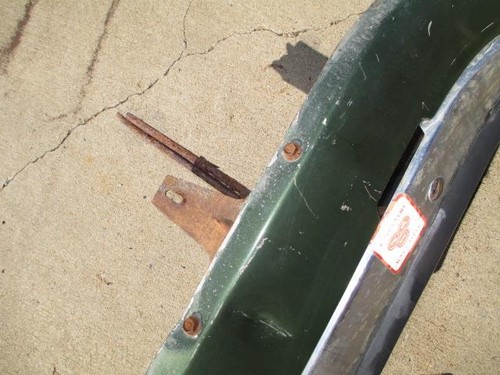 1970 70 Sport Fury GT Rear Bumper With Valance & Brackets Used MOPAR