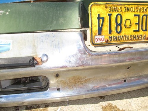 1970 70 Sport Fury GT Rear Bumper With Valance & Brackets Used MOPAR