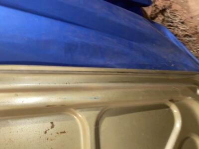 1970 Dodge Charger B-Body Deck Lid w/cut outs for wing spoiler DL#57 Mopar 68-69