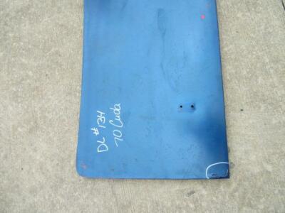 1970 Plymouth Barracuda Deck Lid-Mopar DL#134 E-Body Used