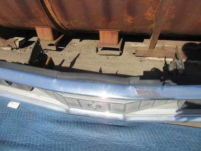 1970-71 Chrysler New Yorker Grille & Front Bumper with Brackets - Used Mopar