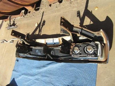 1970-71 Chrysler New Yorker Grille & Front Bumper with Brackets - Used Mopar