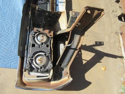 1970-71 Chrysler New Yorker Grille & Front Bumper with Brackets - Used Mopar