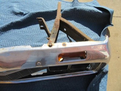 1970-71 Chrysler New Yorker Grille & Front Bumper with Brackets - Used Mopar