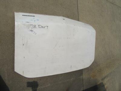 1970-72 Dodge Dart Deck Lid Mopar DL #139 A-Body Used