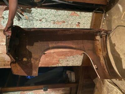 1970-72 Plymouth Duster Valiant A-Body Passenger Right Fender Mopar Used #130