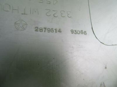 1970-74 Dodge Challenger Door Interior Rear Mopar E-Body- Black # 2879614