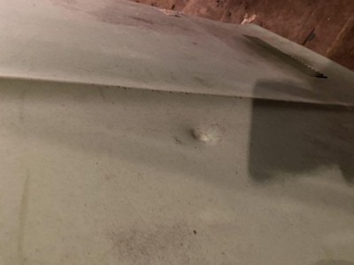 1970-74 Plymouth Barracuda E-Body Hood with Plymouth Emblem H#14 Mopar- Used