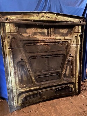 1970-74 Plymouth Barracuda E-Body Hood with Plymouth Emblem H#14 Mopar- Used