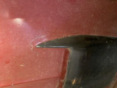 1971-74 Dodge Charger B-Body Hood with Fiberglass Scoop -Mopar Used H # 446