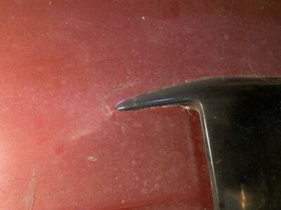 1971-74 Dodge Charger B-Body Hood with Fiberglass Scoop -Mopar Used H # 446