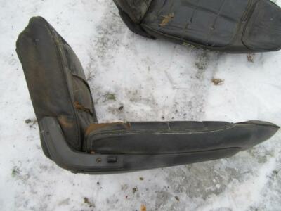 1971-74 Dodge Charger Bucket Seat Core Pair Good Used Mopar- B-Body