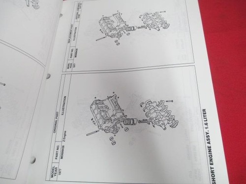 1971-79 Imports Engines & Carburetors Service Manual MOPAR Arrow Colt Champ