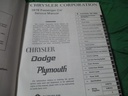 1978 78 Chrysler Plymouth Dodge Electrical Service Manual